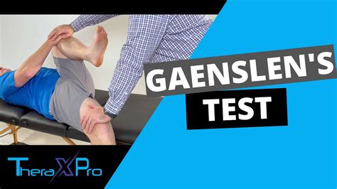 compression test sij|positive gaenslen's test.